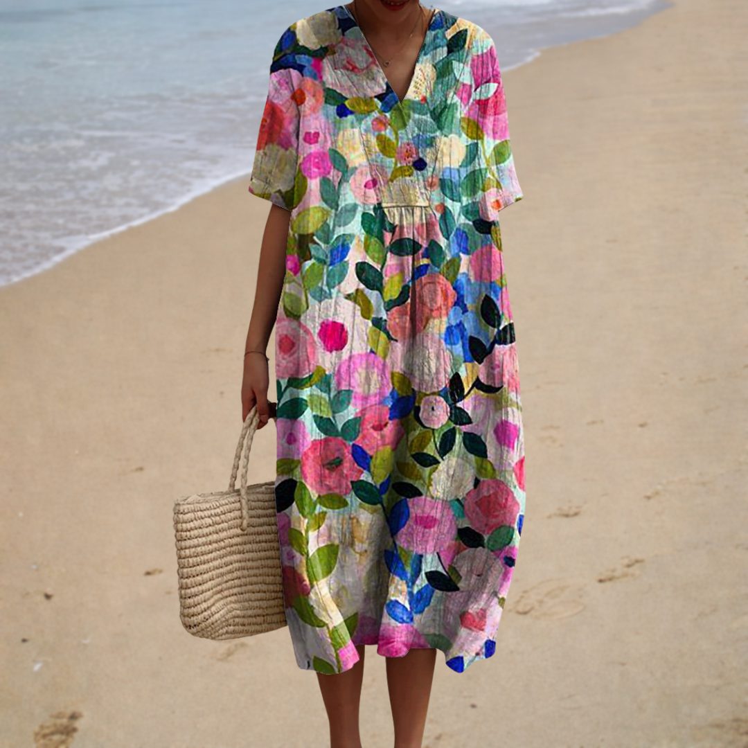 Célestine | Robe Longue Florale