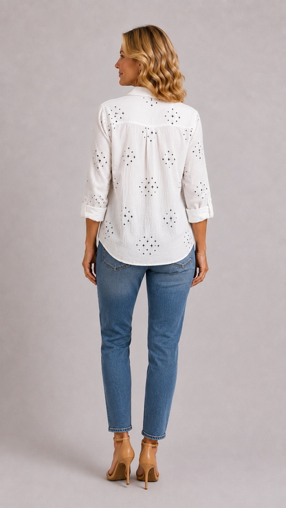 QUINN | Blouse Imprimée Classique