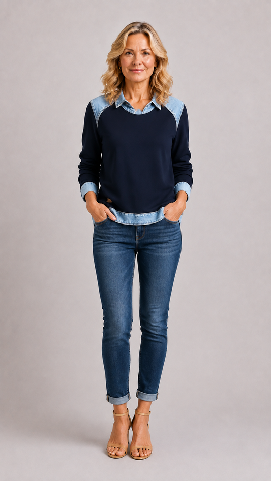 Nicole | Pull Décontracté Stylé