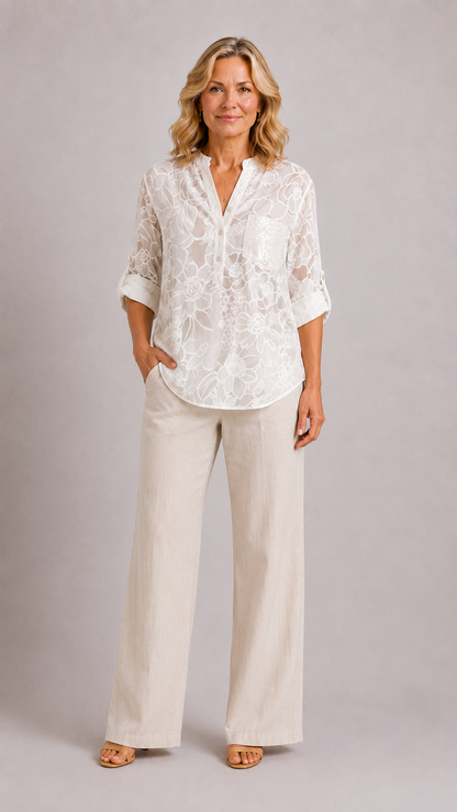Camila | Blouse Élégante avec Poche