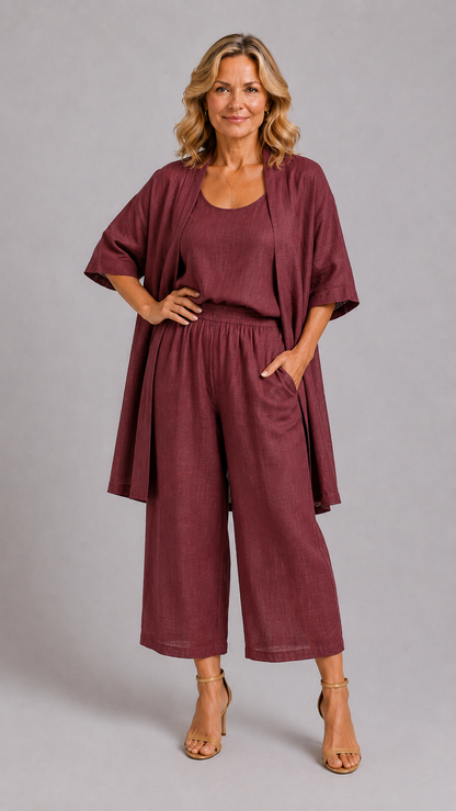 Abigail | Ensemble Trois Pièces Élégant