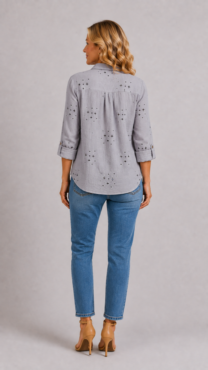 QUINN | Blouse Imprimée Classique