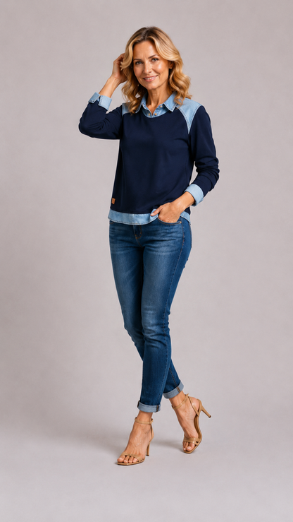 Nicole | Pull Décontracté Stylé