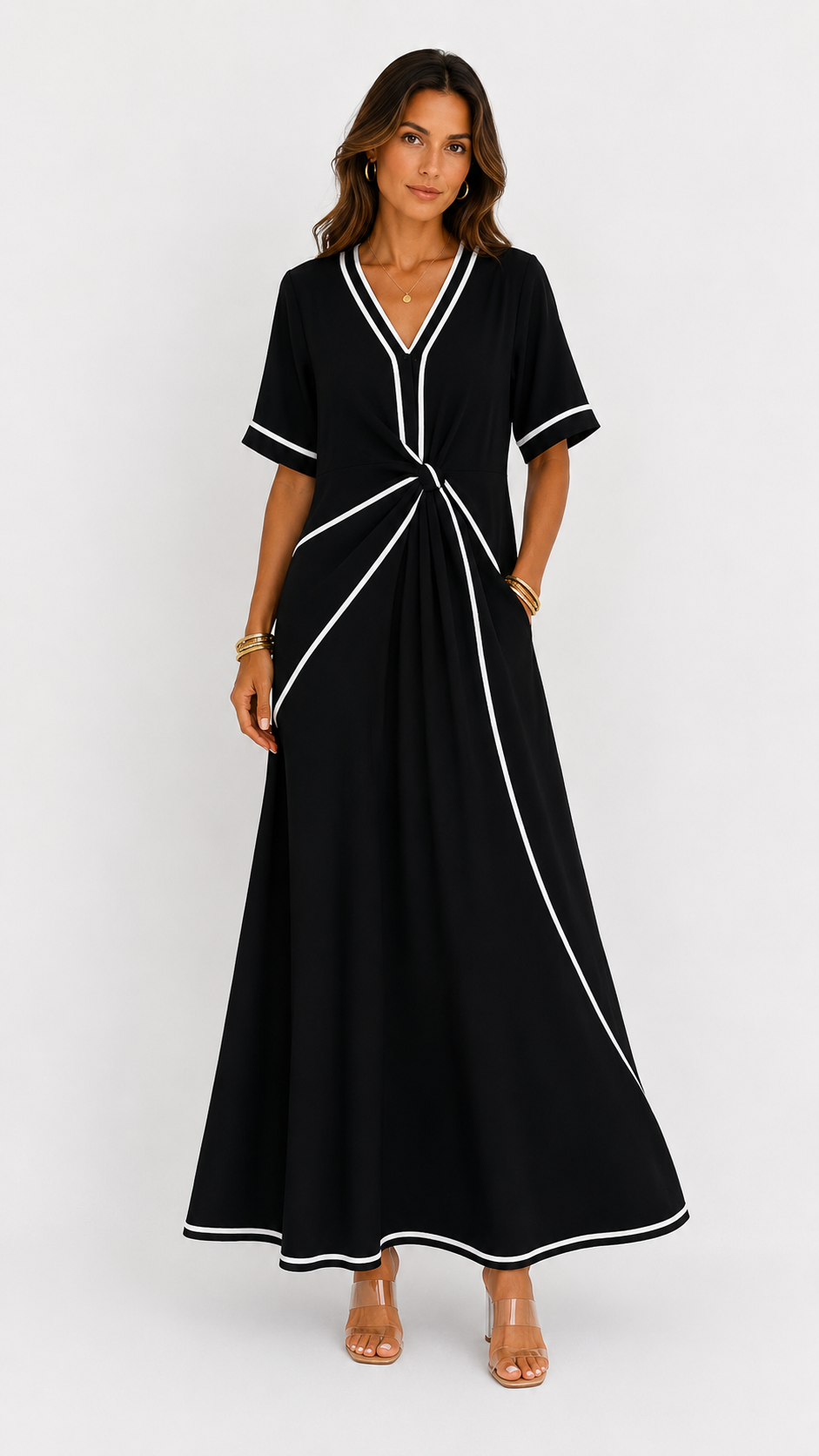Cielo | V-Neck Dress