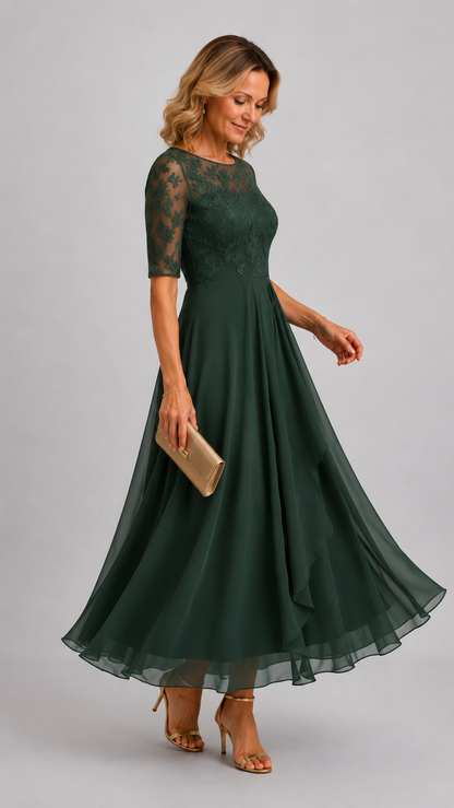 RHONDA | Elegant Lace Dress