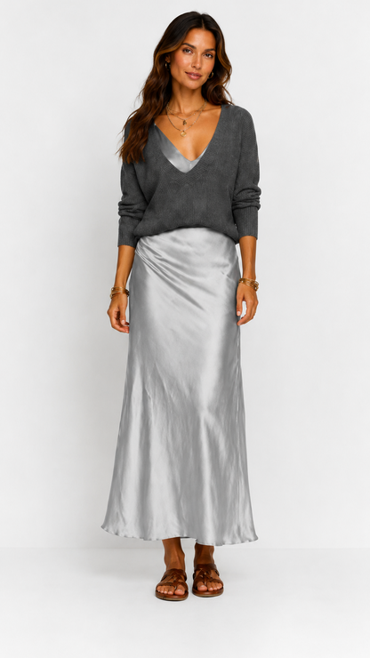 Luna | Satin Dress