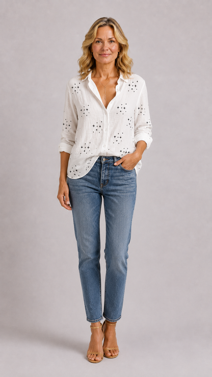 QUINN | Blouse Imprimée Classique