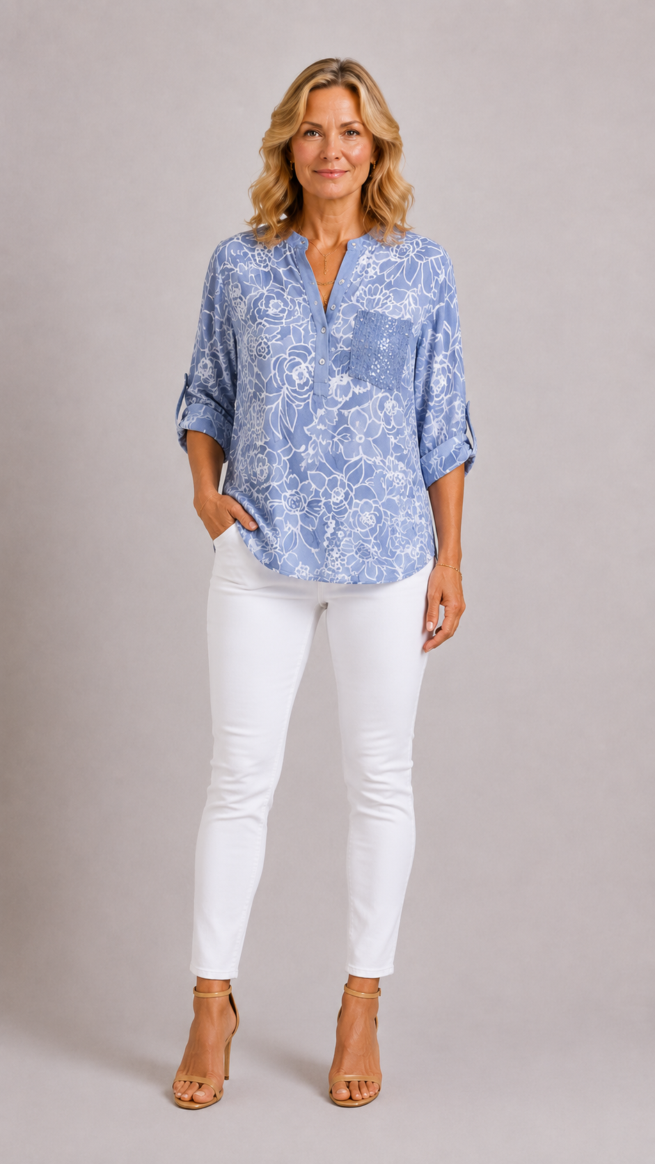 Camila | Blouse Élégante avec Poche