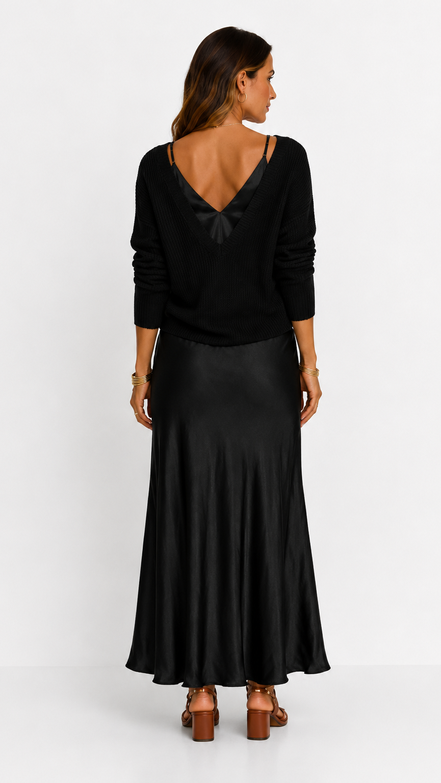 Luna | Satin Dress